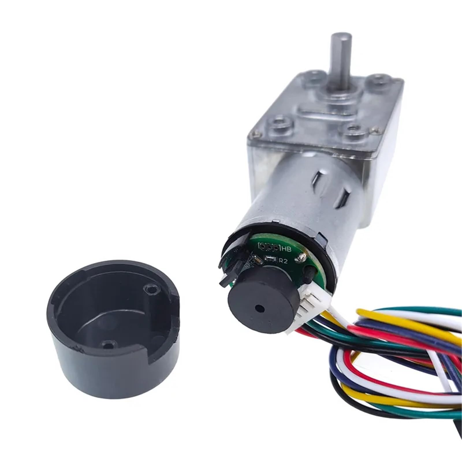 ZGY370EC Gleichstrommotor mit Hallengeber, 11PPR, JGY370, Encode, DC 12 V, Schneckengetriebemotor, hohes Drehmoment, 5–200 U/min