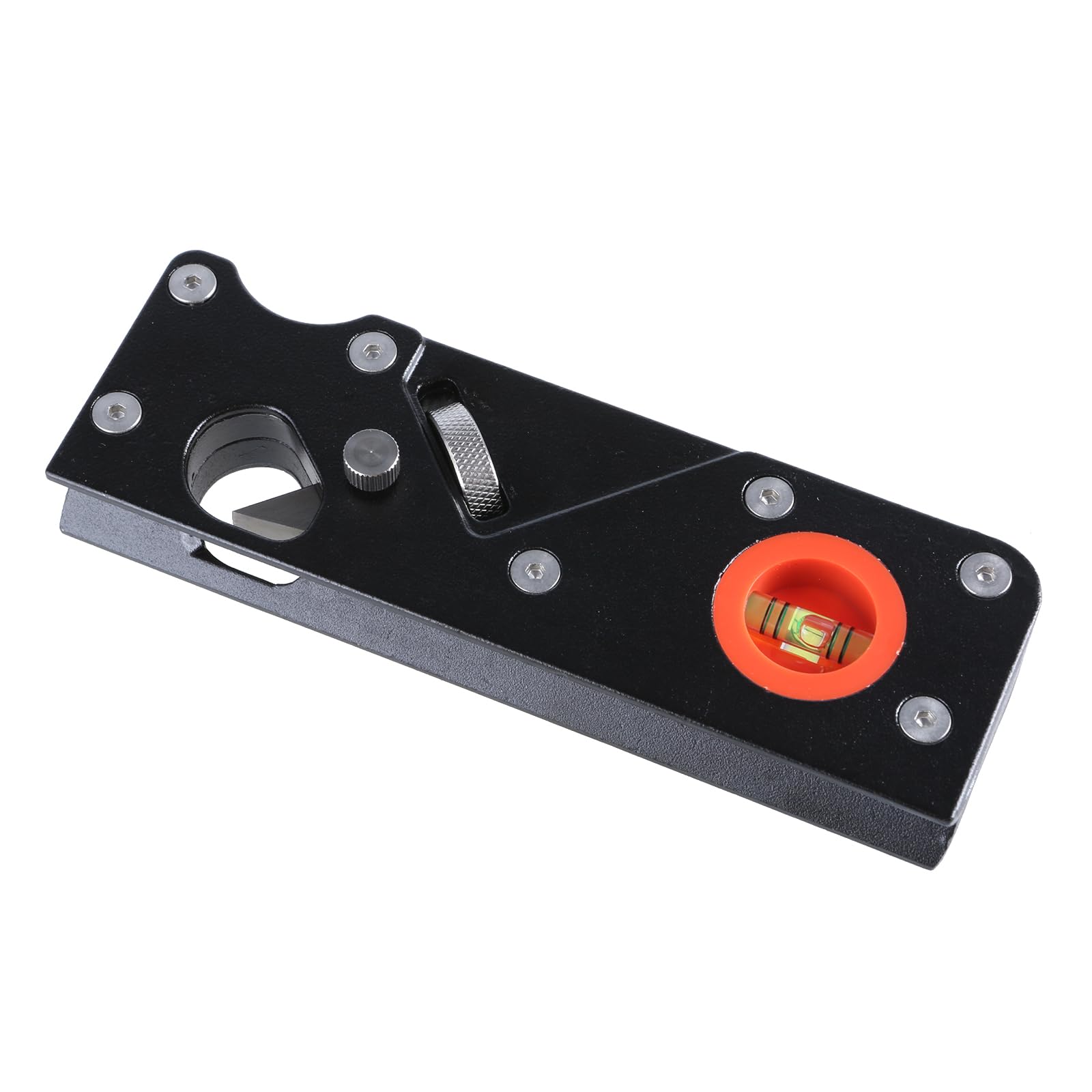 Pialla a mano in alluminio a testa multipla per smussare i bordi e progetti fai da te per la lavorazione del legno, regolazione rapida del legno