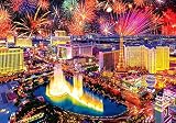 Fireworks Over Las Vegas Strip 1500 Piece Puzzle