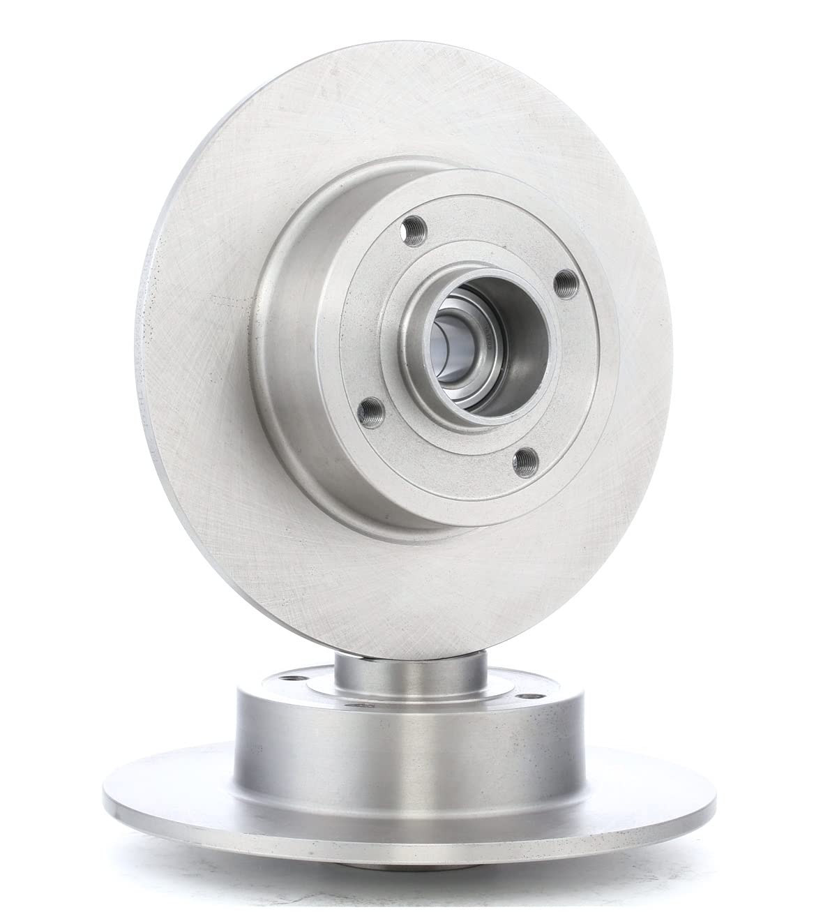 RIDEX 82B0989 2x Disco de freno Trasero con buje de rueda Compatible con RENAULT Clio 3 Hatchback BR0/1, CR0/1