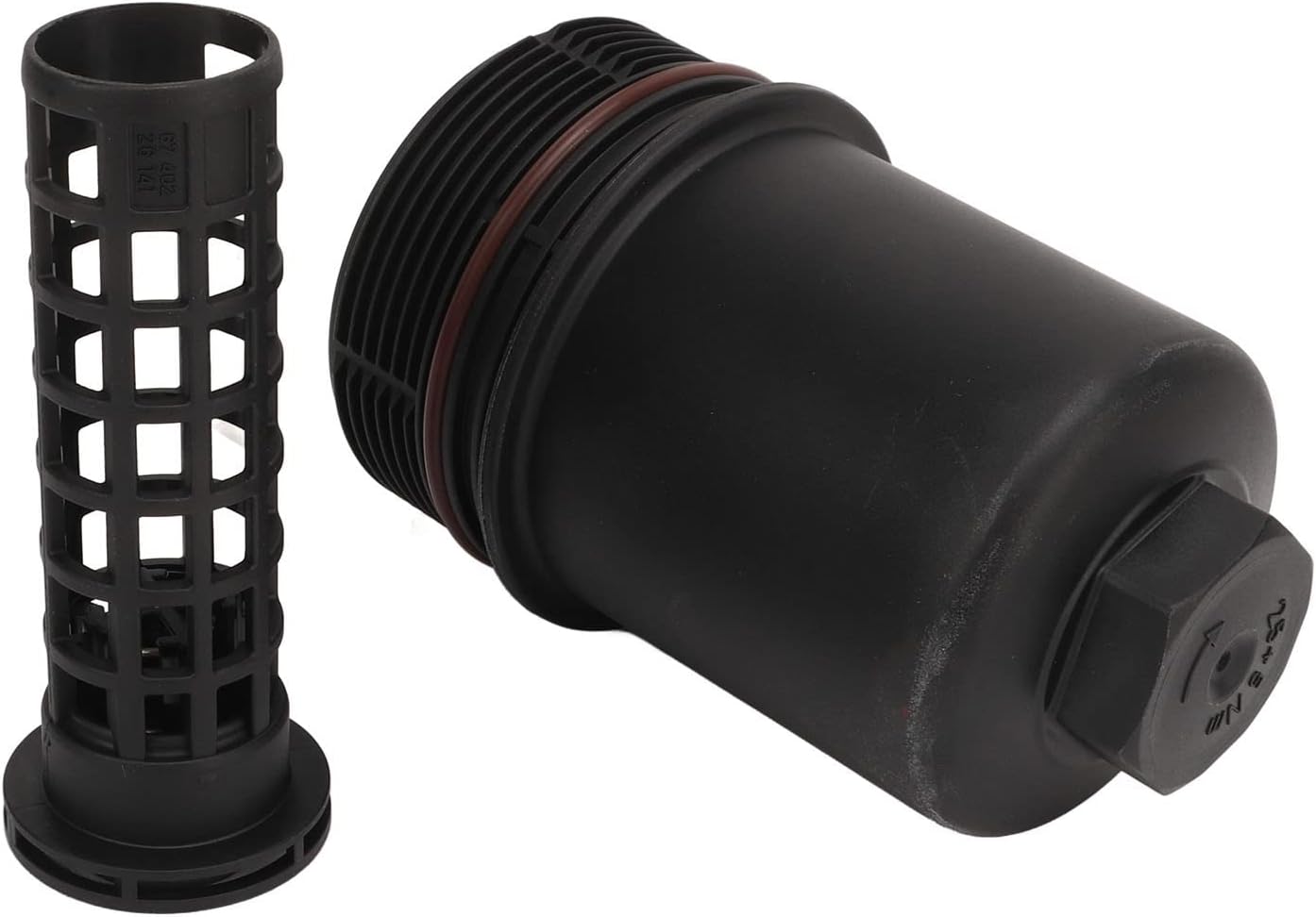 4.4L Oil Filter Housing Cover Cap, Easy to Install Oil