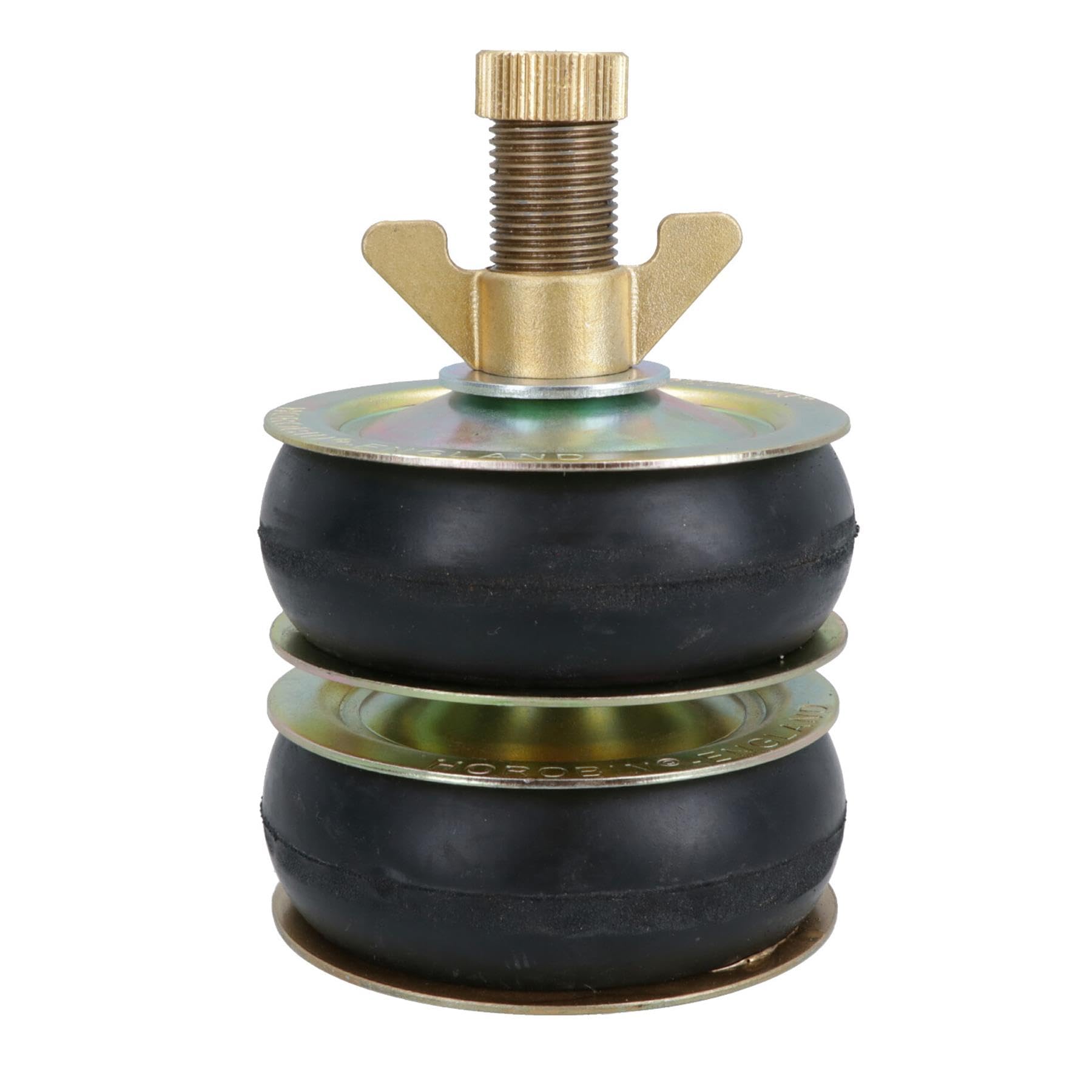 Ab Tools Black Double Steel Drain Test Pipe Bung Plug 4" (100Mm) Plumbing Tube Blanking Cap