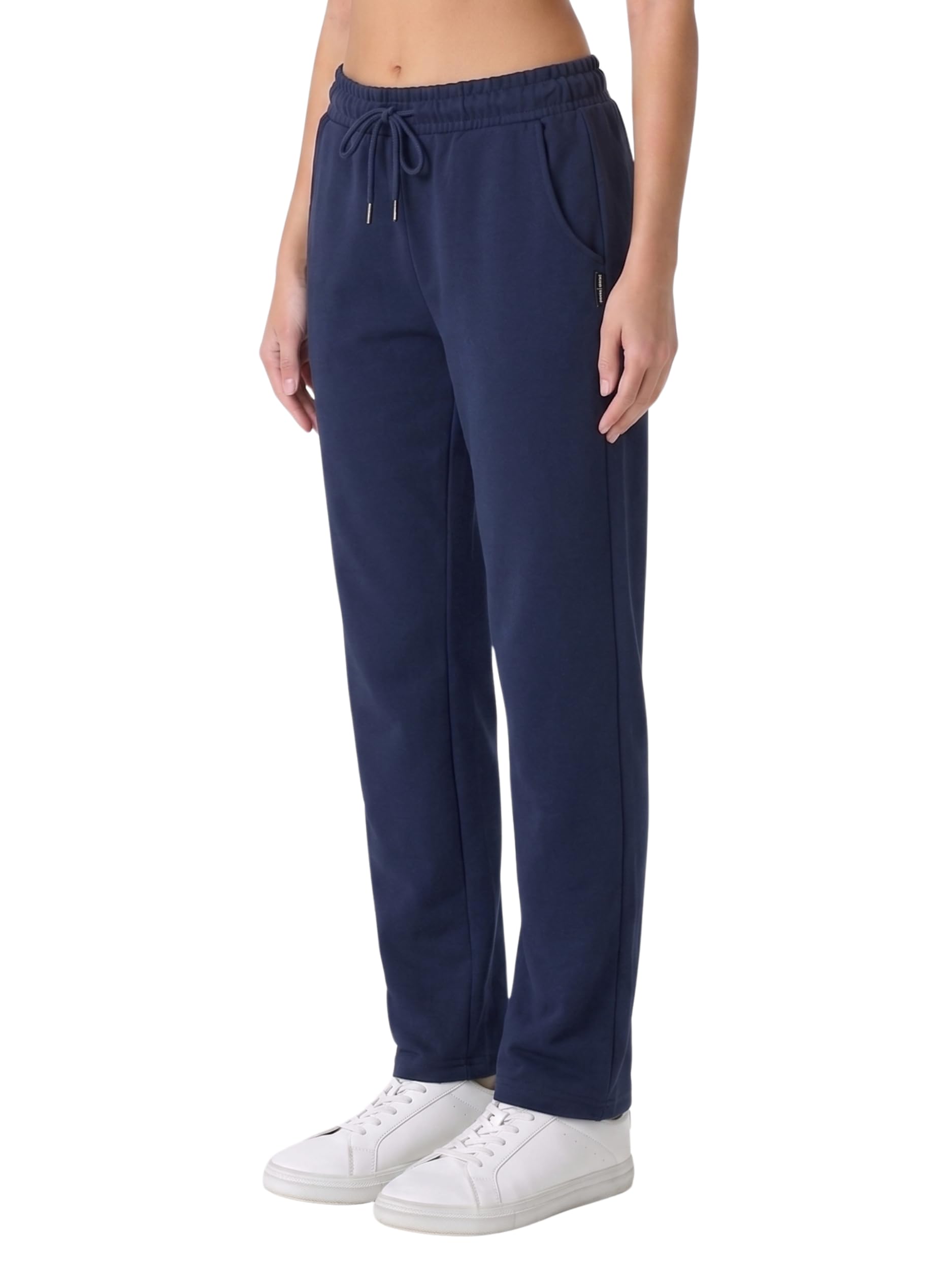 COMEOR Jogginghose Damen - Sporthose Lang Baumwolle Traininghose Lockere Sweatpants mit elastischem Bund und geradem Bein