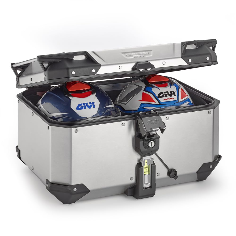 Givi Maleta Central Trekker Outback Evo 58 Smart Aluminio Ce U