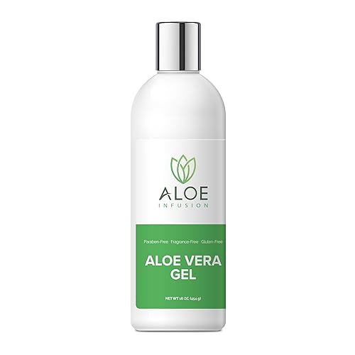 Aloe Infusion Crema facial y corporal de aloe vera – Hidratante natural para piel seca, sensible e irritada – Loción hidratante no grasa con manteca