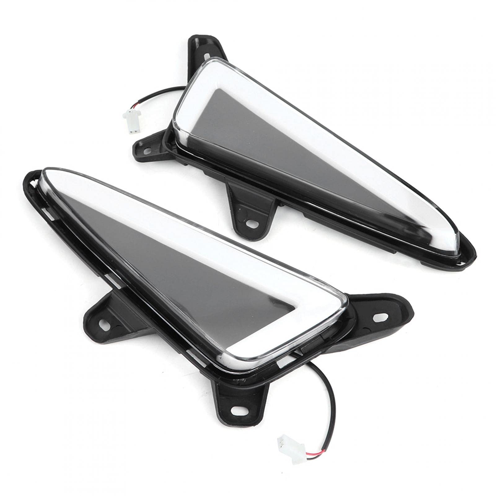 Luz de conducción de coche, DC12V 6000-6700K Luz de circulación diurna LED impermeable DRL Apta para C-HR CHR IZOA