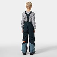 Vista 4 de Helly-Hansen Pantalones con peto de esquí junior - Equipo de nieve impermeable y duradero para niños y niñas