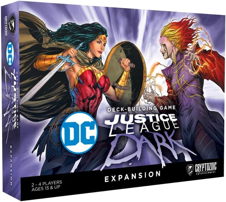 DC Cryptozoic Deck-Building Game: Justice League Dark Expansion Card Game Expansion 1-5 Players Ages 15+ English
