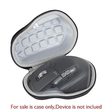 Anleo Travel Hard Case for Logitech MX Master 4 / Logitech MX Master 3S / 3 Wireless Mouse (Black)