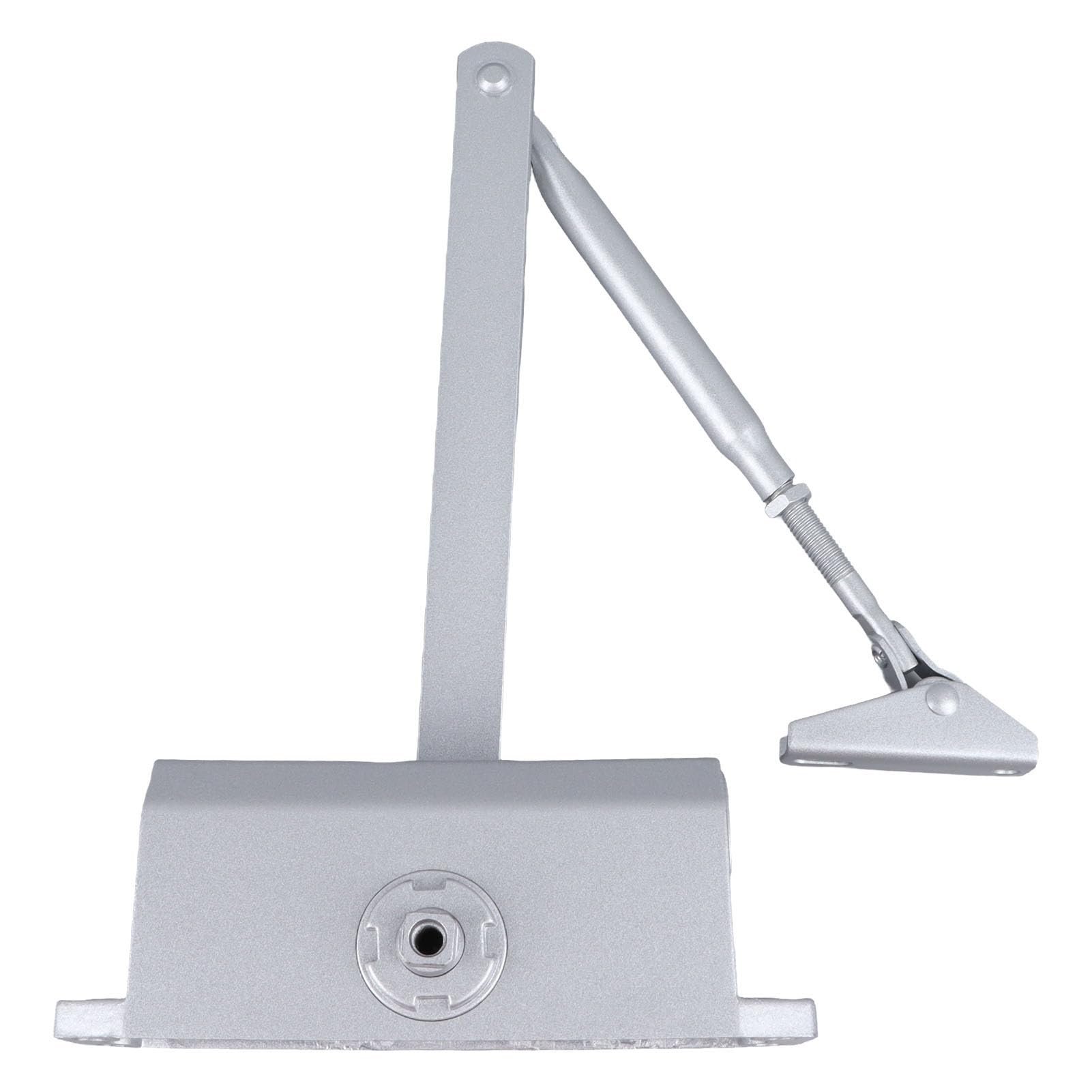 FTVOGUE Ferme-porte Automatique, Construction en Acier Inoxydable, Charge Réglable de 55 à 99 Lb, Idéal pour les Portes Lourdes