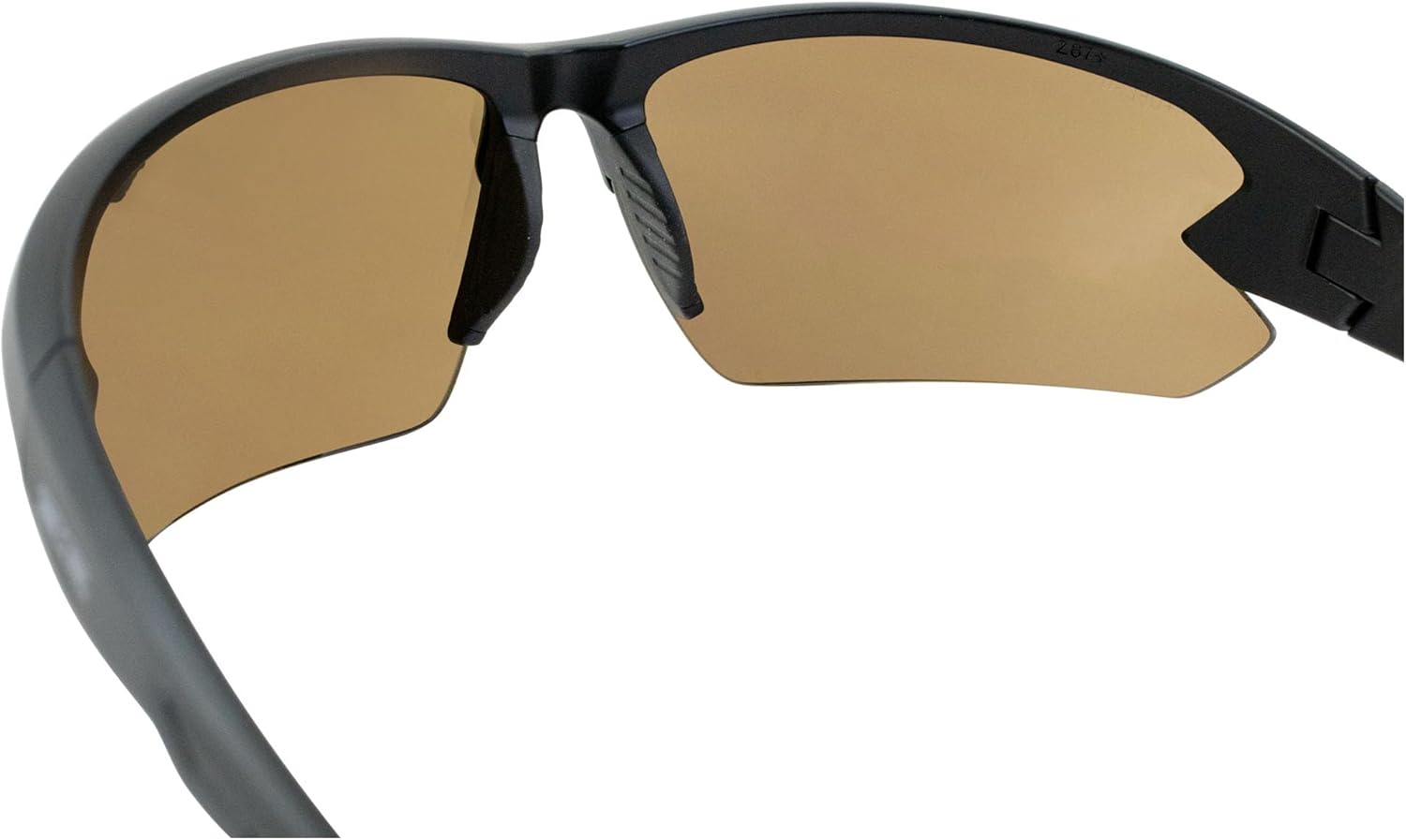 Epoch Eyewear Midway Motorcycle Sunglasses Sports Glasses Black Frame with High Clarity Brown Lens - Image 5
