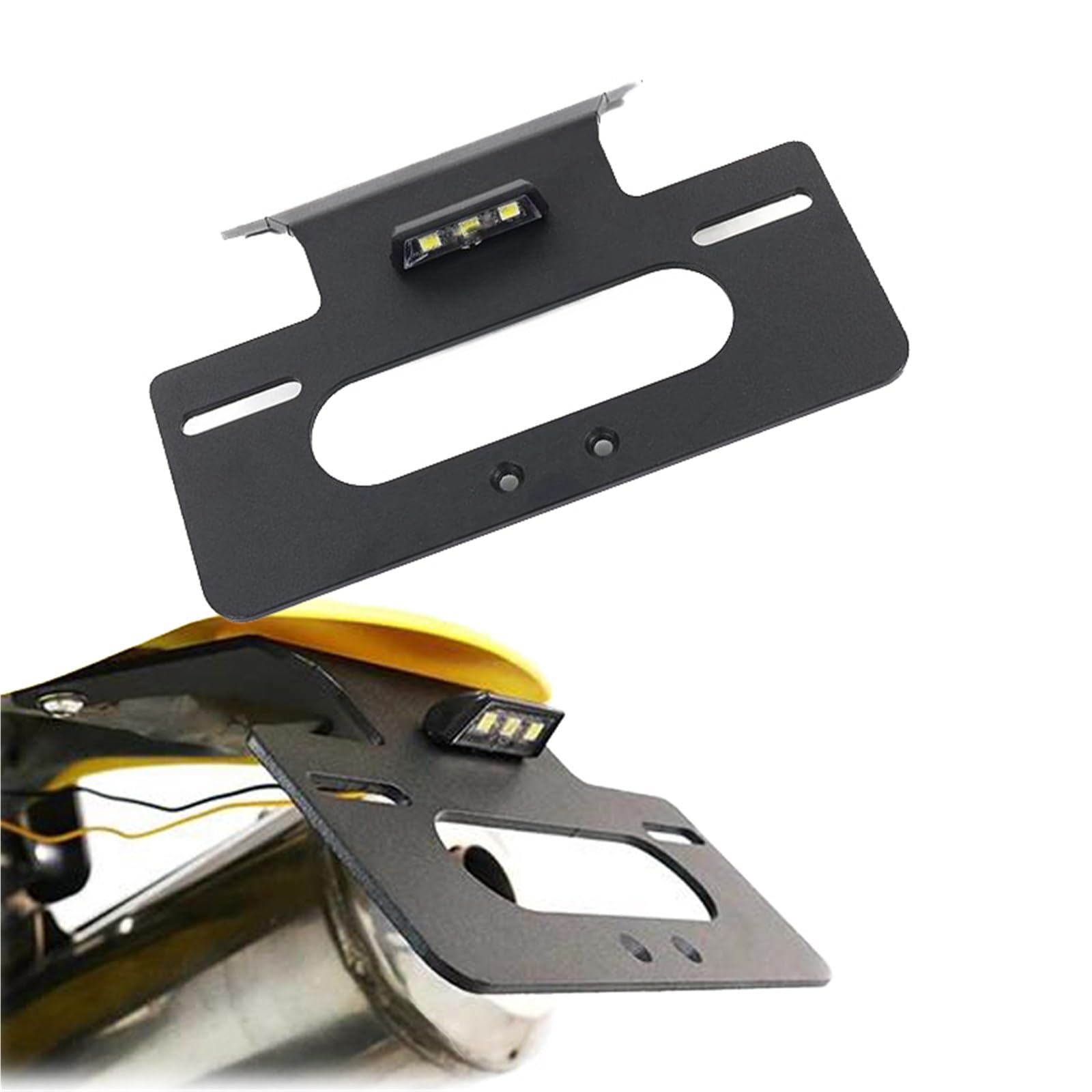 Support de plaque d'immatriculation arrière Suzuki DR650 pour le trail - 8