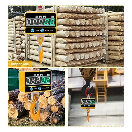 Balance de grue 2T 2000kg avec affichage LED et télécommande - 6