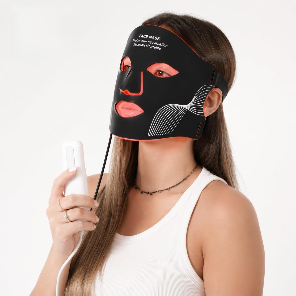 LED Mask – Maschera Led 7 colori - Ringiovanimento della pelle, Rimozione delle rughe, stimolazione del collagene
