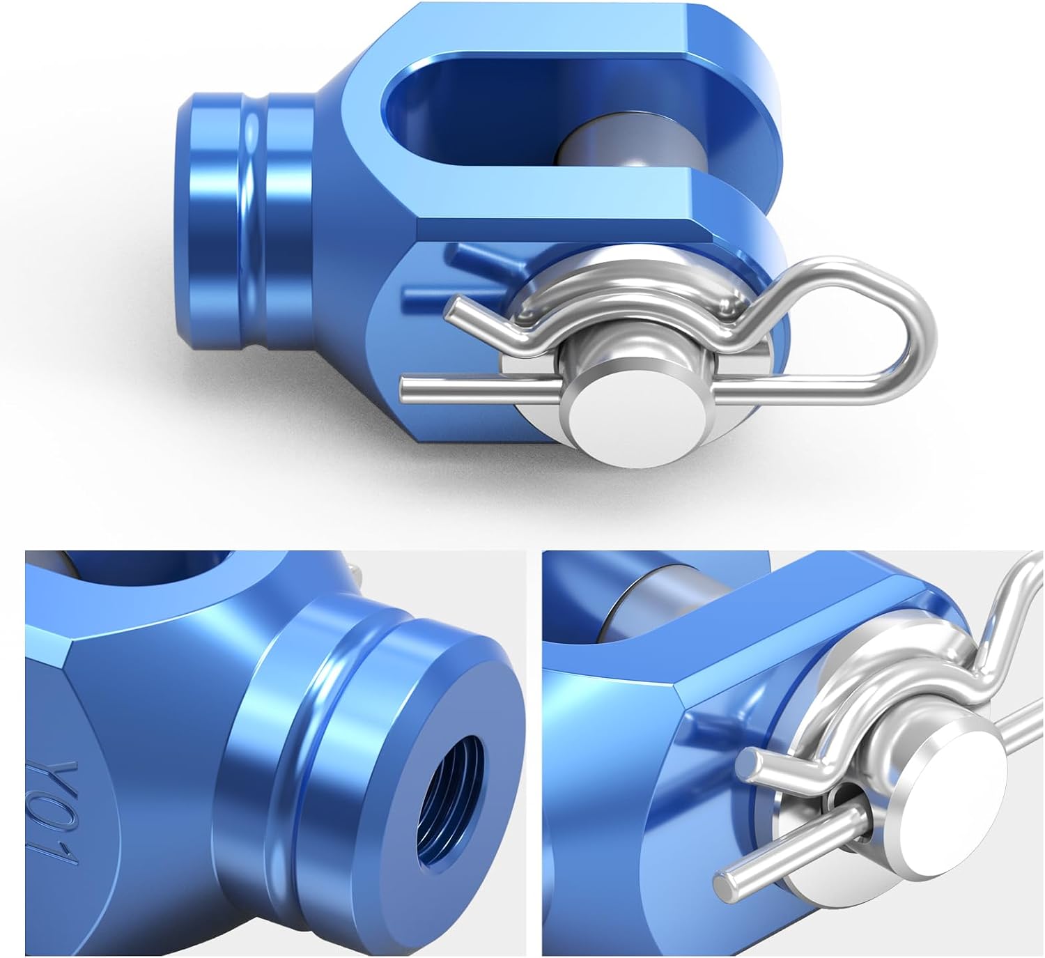 NICECNC Motorcycle Rear Brake Clevis Compatible with Yamaha YZ125/250 03-20 YZ250F 03-20 YZ450F 03-20 YZ125X 17-20 YZ250X 16-20 YZ250FX 15-20 YZ450FX 16-20 WR250F 03-20,See Fitment