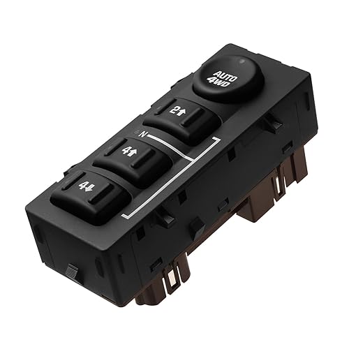 Interruptor de tracción de rueda 4x4 4WD para Chevy Silverado Suburban Avalanche Tahoe 2003-2007, GMC Sierra Yukon, Cadillac Escalade  Sustituye al