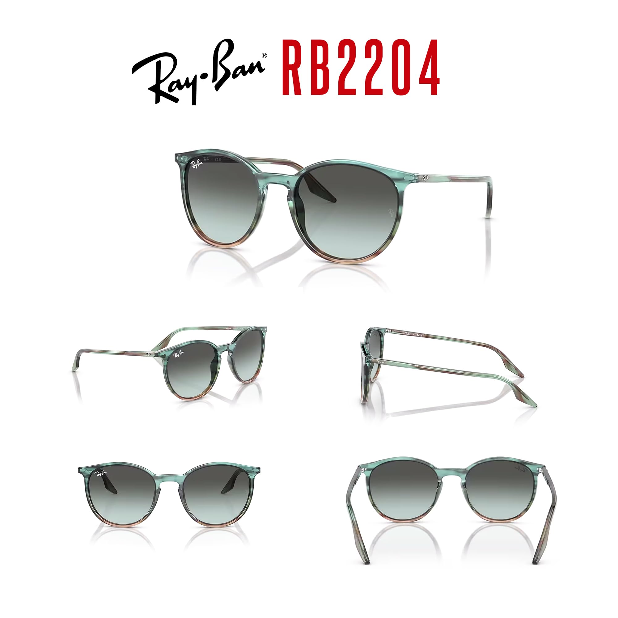 Ray-Ban Occhiali da sole rotondi Rb2204