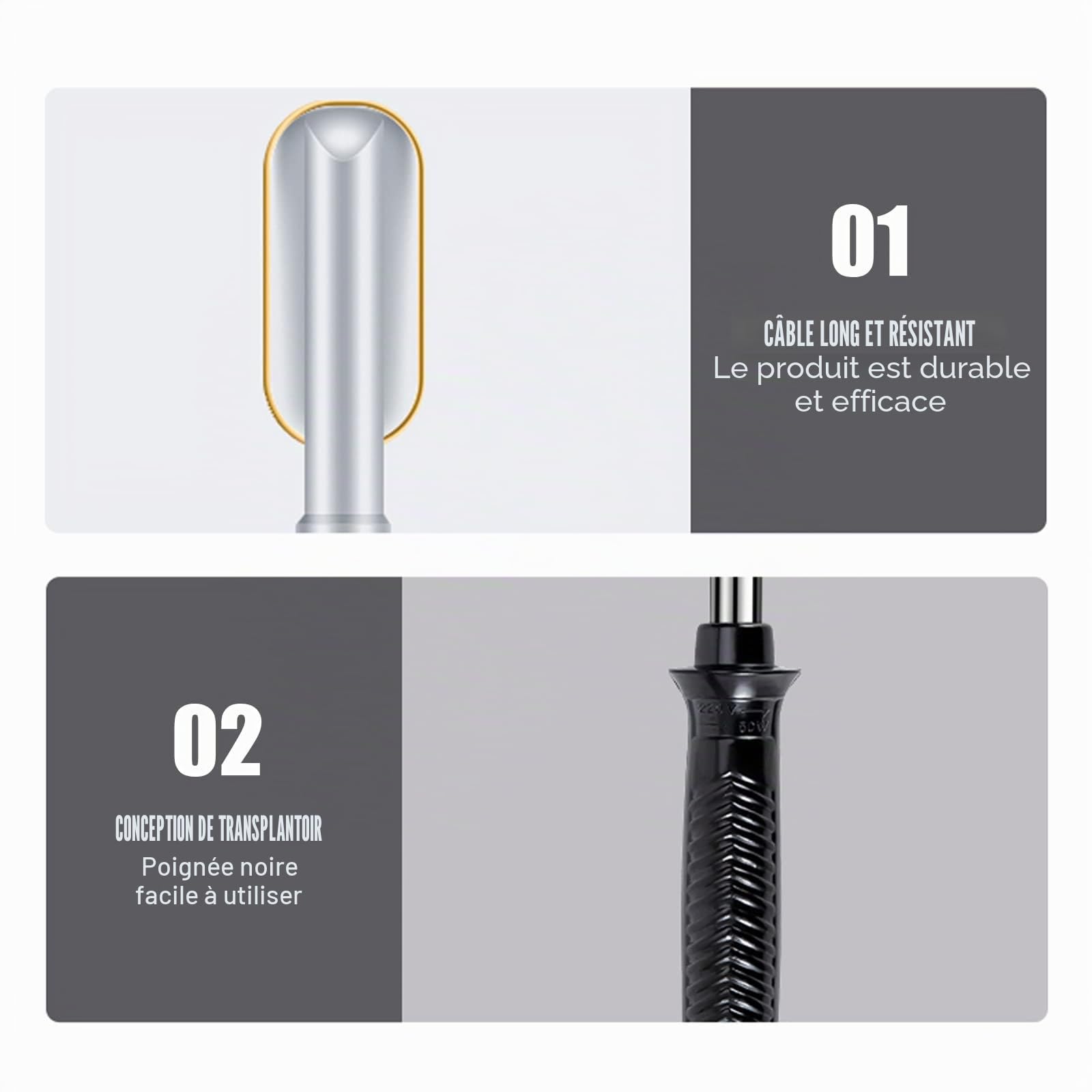 Kit de réparation de parechocs de voiture, kit de réparation de parechocs en plastique, kit de réparation de parechocs de voiture, kit de fissure et de trous de réparation de grille spatule fil de