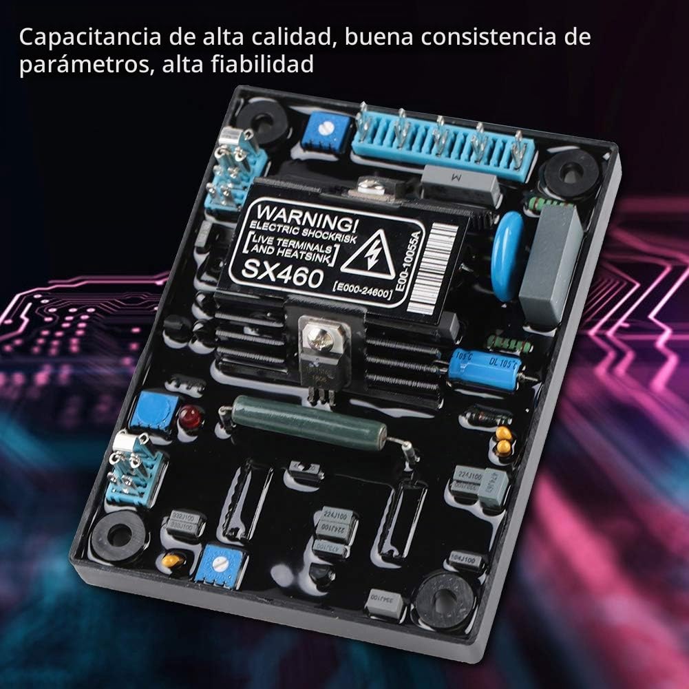 SX460 Regulador de Voltaje Automático AVR Junta Reguladora para Generador