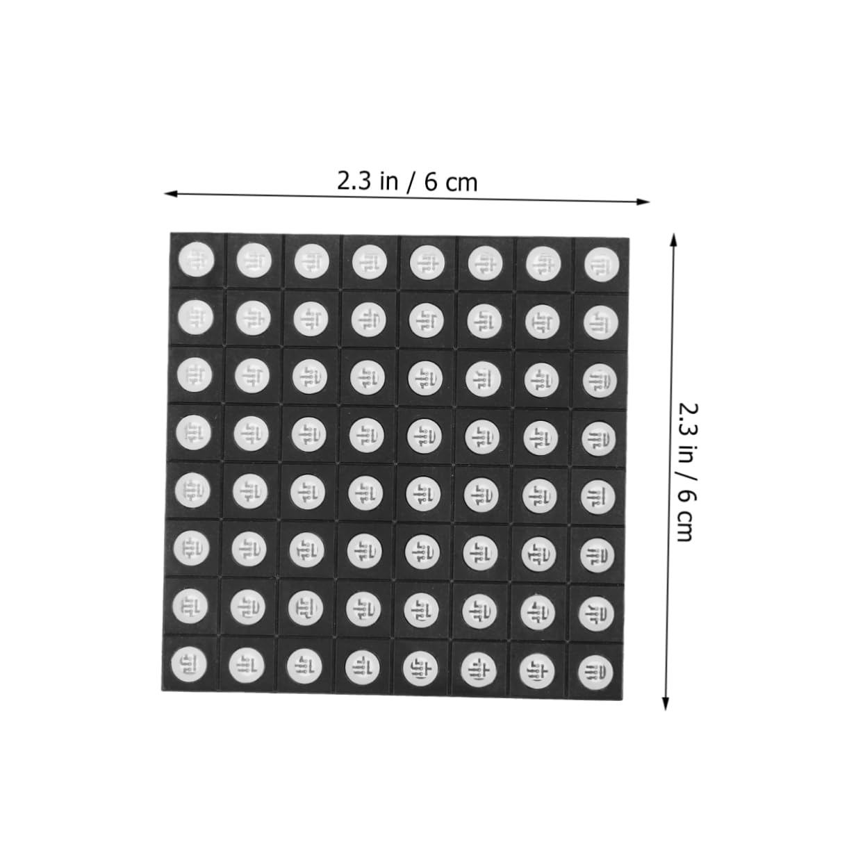 Operitacx 4pezzi Modulo Led Matrix Rgb Anodo Facile Controllo Microcontrollore Per Progetti e Decorazioni Illuminate