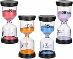 Clessidra Timer 60 Minuti Verde - Orologio A Sabbia Per Bambini, Cucina E Ufficio