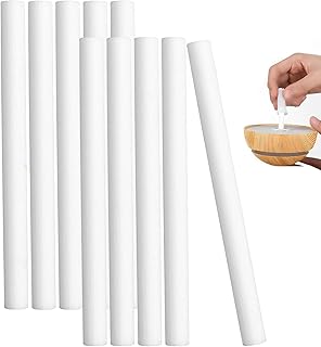 綿棒 加湿器 フィルター 卓上加湿器専用 10個入り 8*183mm 加湿器 替え芯 給水芯棒 卓上加湿器 吸水芯 自由にカットできる