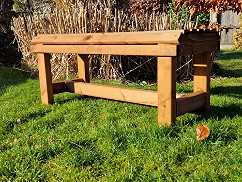 Churnet Valley Garden Bench, Wooden Garden Bench, Outdoor Wooden Bench, Outdoor Bench - Image 5