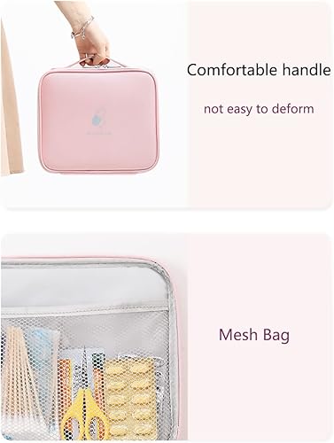 Miniatura 5 de Bolsa de primeros auxilios, bolsa de kits médicos linda, kit de primeros auxilios de emergencia impermeable para supervivencia, bolsas vacías de