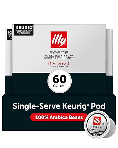 Miniatura 11 de illy Café, tostado oscuro, K-Cup para Keurig, mezcla italiana 100% de grano arábica, café gourmet premium de tostado de una sola porción preparado