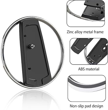 Junohawk Vertical Stand for PS 5 Consoles, Non-slip Base Mount for Ps 5 Slim Consoles, Space-Saving Design for PS 5, P5 5 Pro and Slim Disc/Digital Console