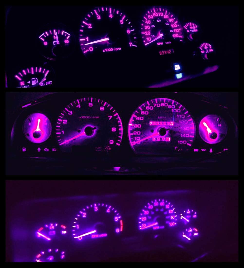 Car & Truck Gauges Auto Parts & Accessories Dash Instrument Cluster Gauge PURPLE LEDS LIGHTS KIT