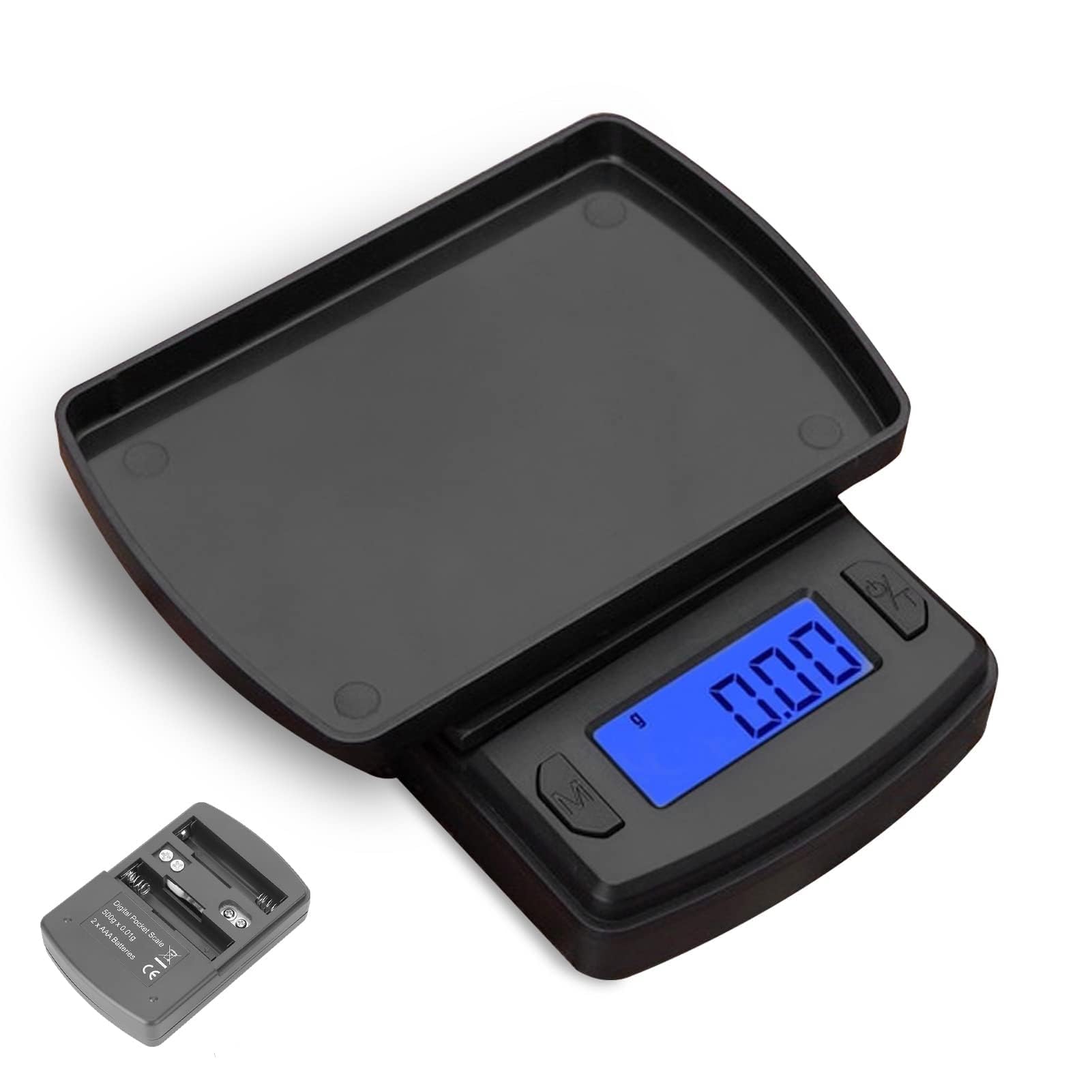Bilancia Digitale Per Caffè Con Timer E Vassoio | Portatile E Di Precisione (0,1g - 1000g) | Perfetta Per Espresso, Filtro E Cucina