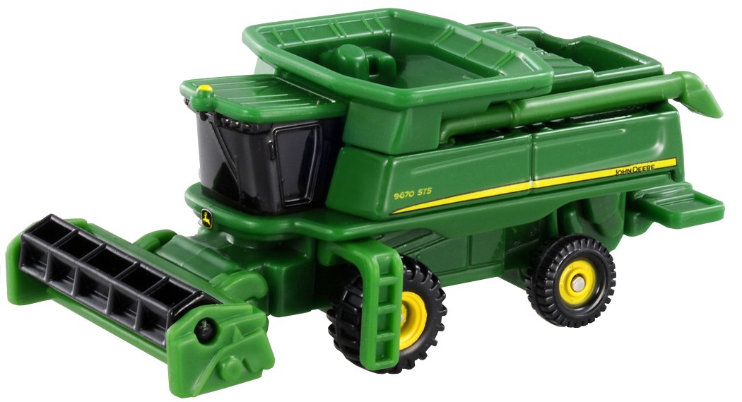 新品未開封　トミカ ヤンマー　トラックター　コンバイン　ジョンディア　農業機車 Amazon | トミカ No.107 ジョンディア コンバイン 9670 STS