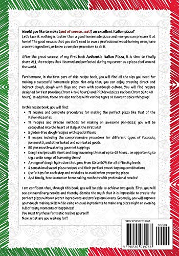 image for Authentic Italian Pizza - The Cookbook: 43 step-by-step pizza dough re