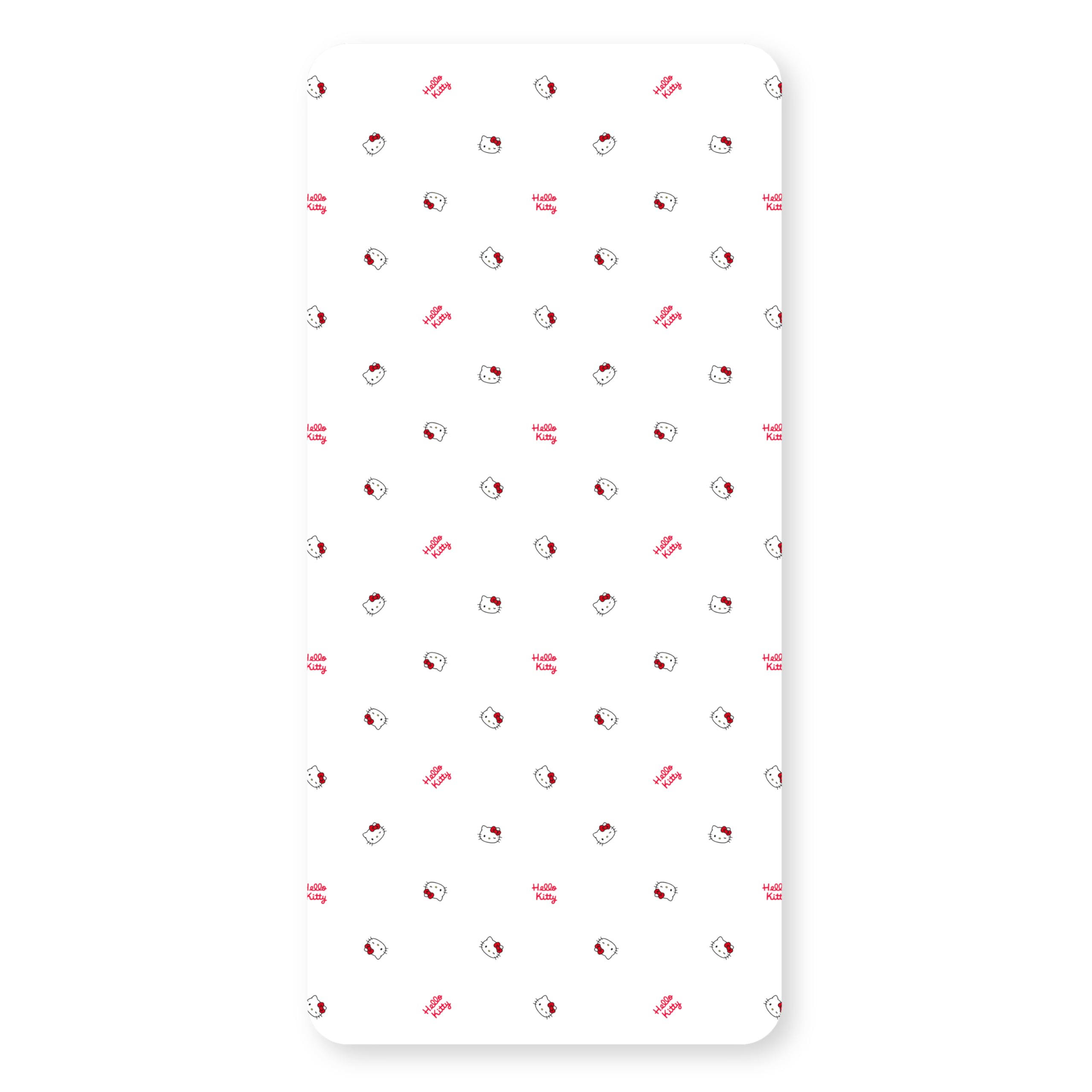 Hello Kitty Official Single Fitted Bedsheet | Sleepover Design | Featuring Hello Kitty | Designed for Single Beds | Soft Polyester with Elastic Edge | Perfect for Kids Bedroom