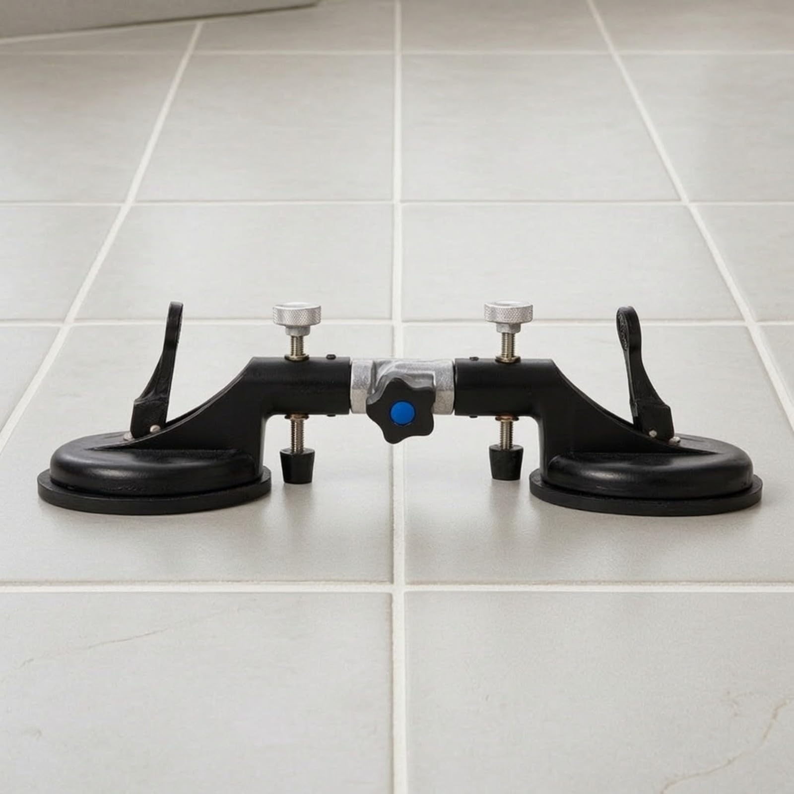 F Fityle Con Doble Ventosa Ajustable | Preciso, Alineador Azulejos con Ventosas, para as l Hogar