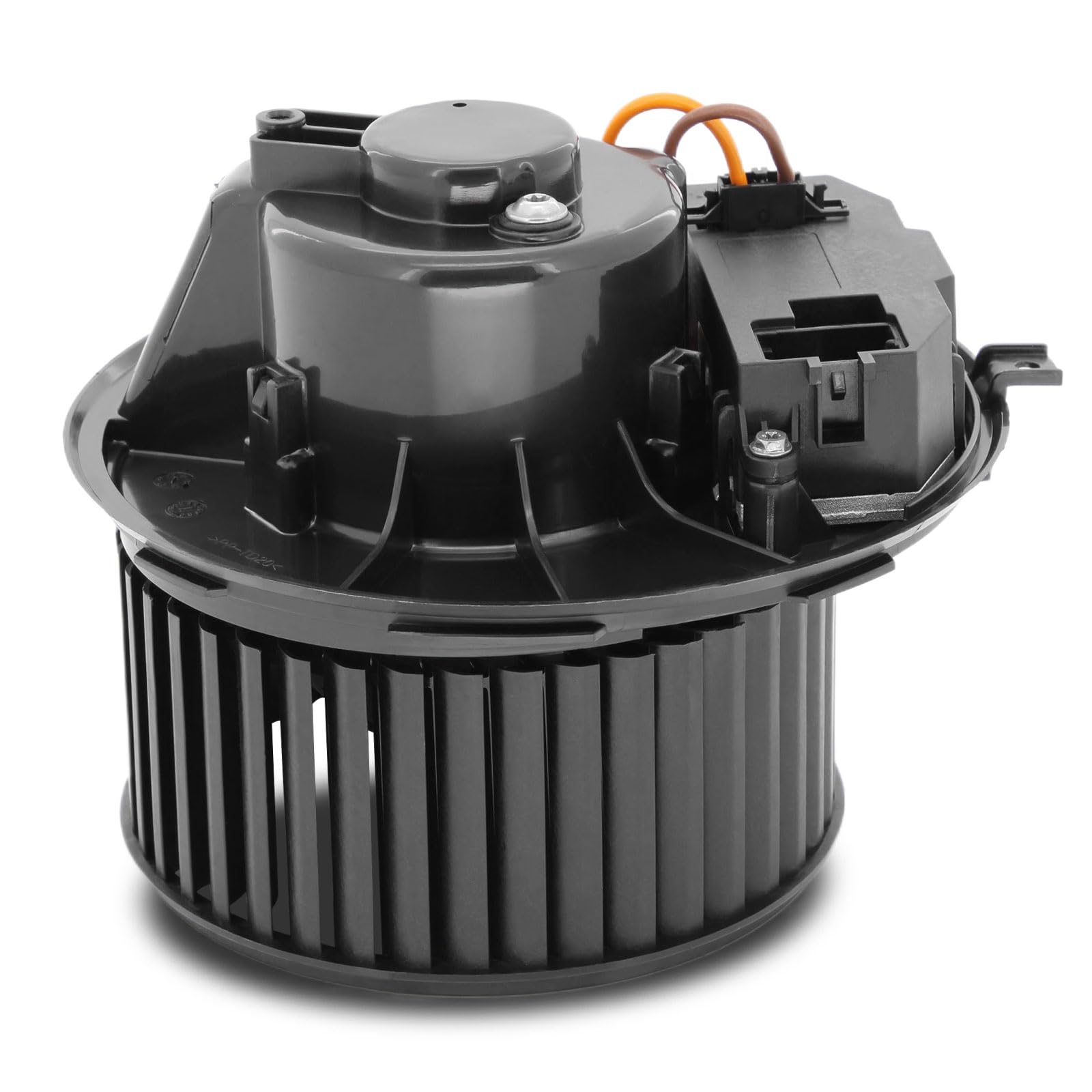 POHILA 1K1820015/1K1820015A HVAC Heater Blower Motor & Resistor Assembly - Low-Noise Compatible with Audi A3/TT, VW Beetle/CC/Eos/Golf/Jetta/Passat/