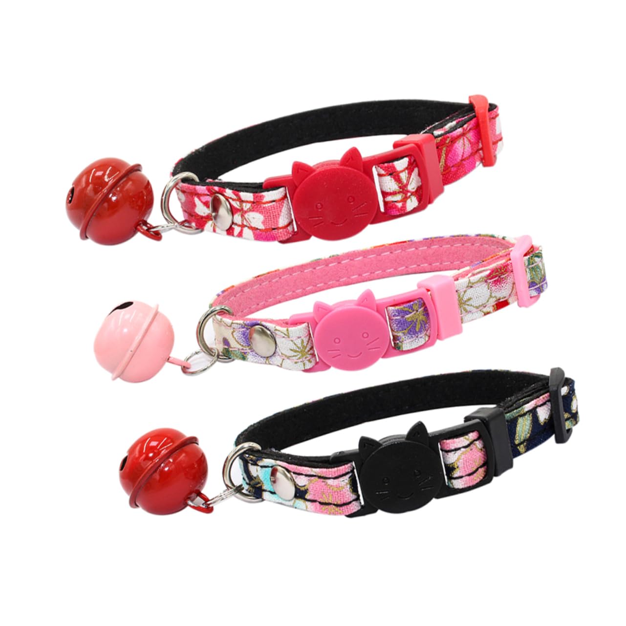 POPETPOP 9 STK Glockenhalsbänder Für Hunde Hund Weihnachten Schleifenhalsband Für Hunde Kätzchenhalsband Mit Glocke Katzenhalsbänder Mit Glöckchen Abbrechbarer Kragen Einstellbar Haustier