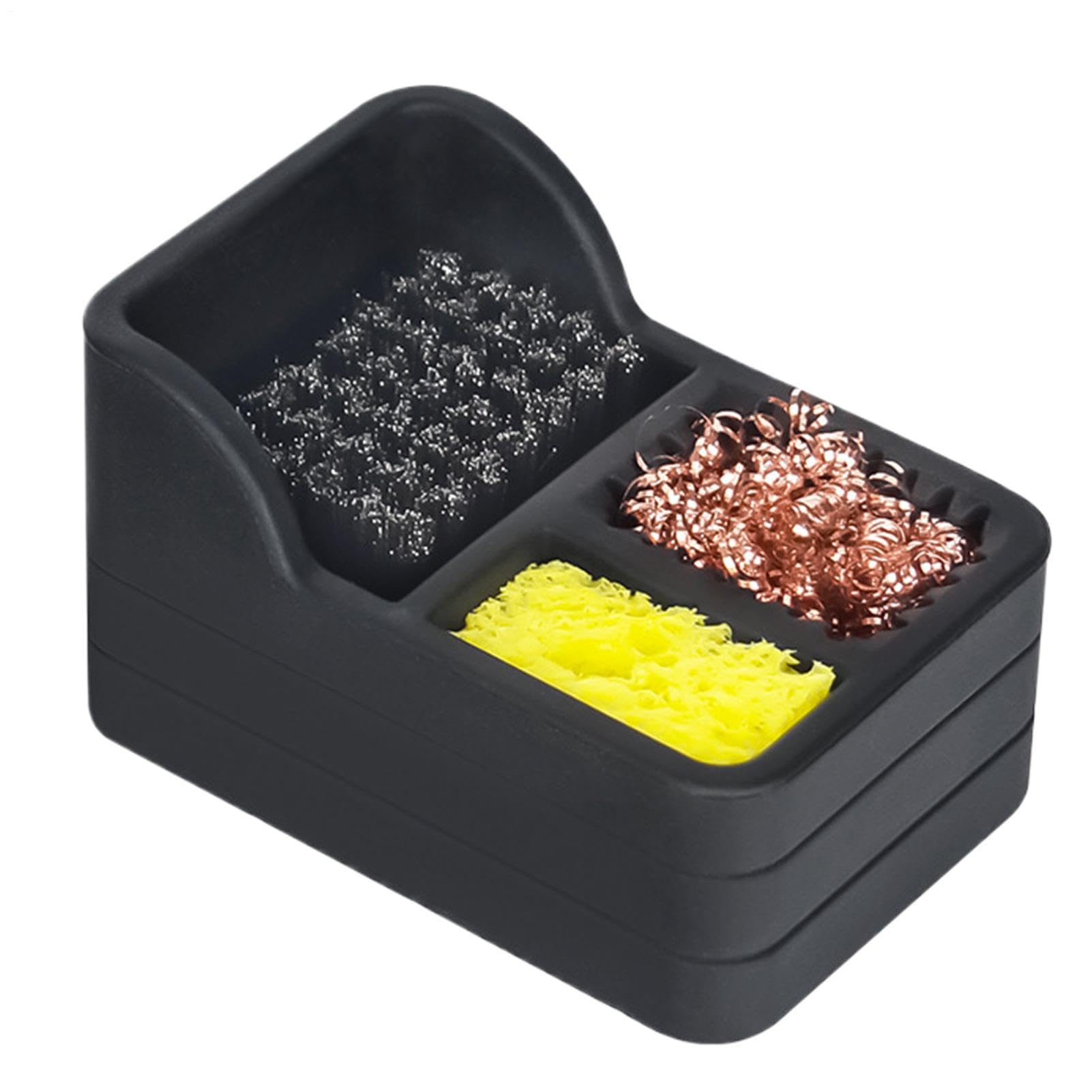 Laine de laiton à souder – Nettoyant portable pour pointes | Bobine en laiton avec brosse en acier, kit de nettoyage dense pour réparation électronique, outil de soudure pour projets d'artisanat