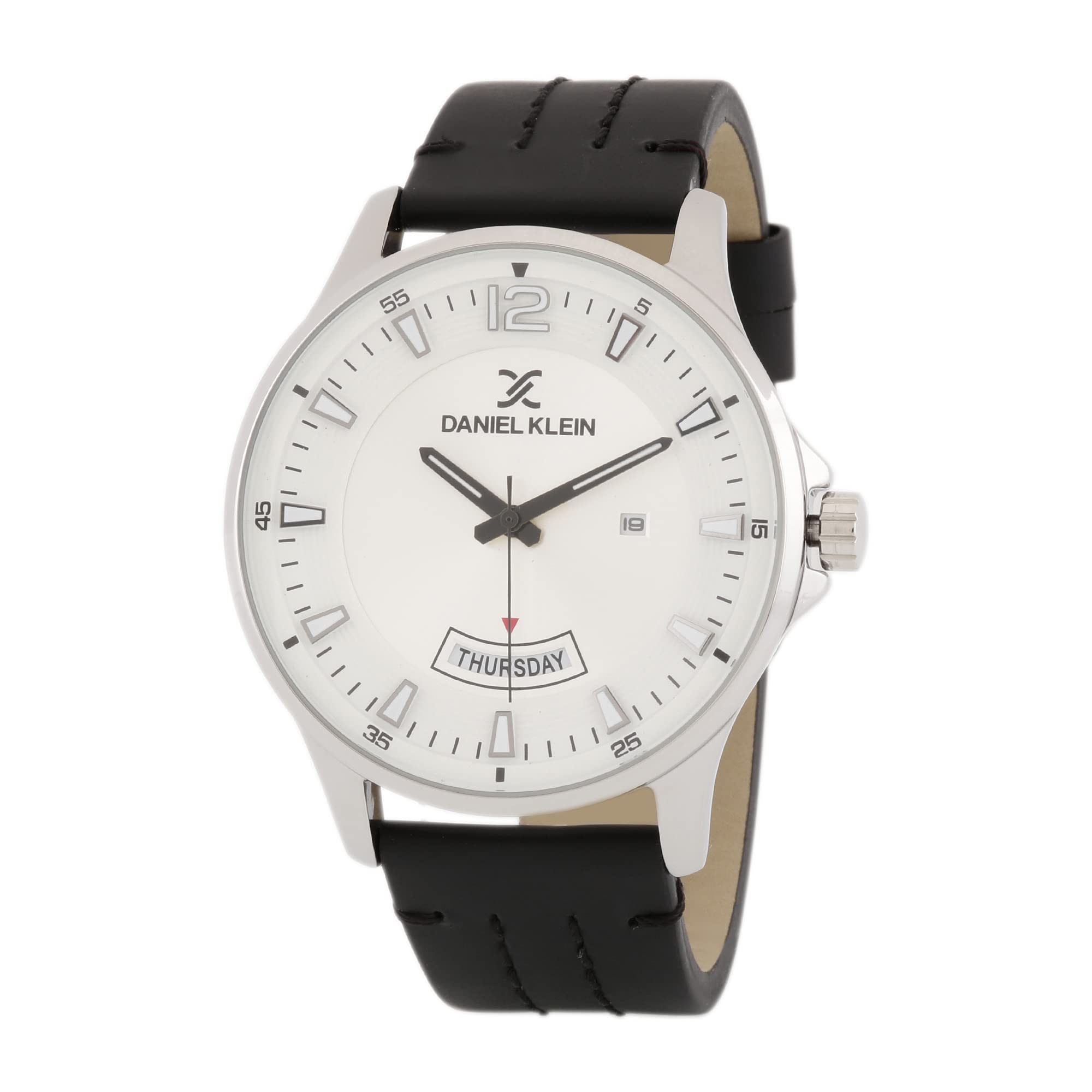 DANIEL KLEIN Analog Silver Dial Mens Watch-DK.1.12870-1 (B09BV18RD2) Amazon Price History, Amazon Price Tracker