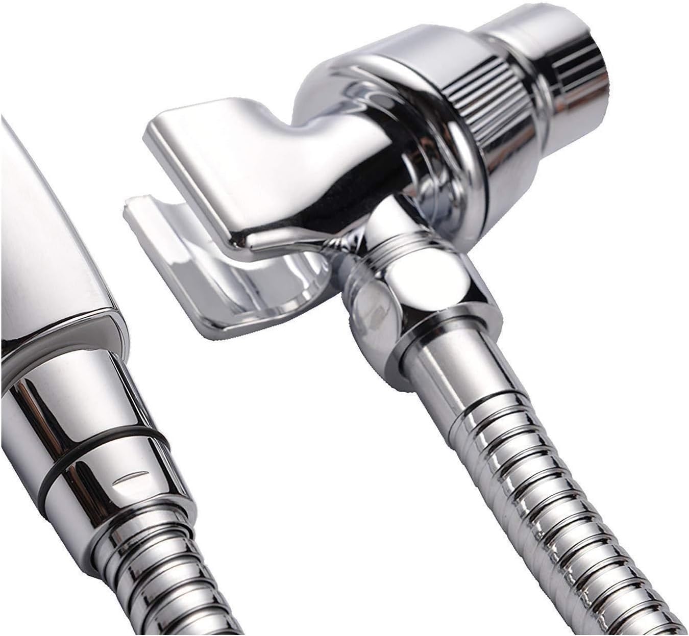 Adjustable Shower Arm Mounted Shower Head Holder Bracket for Bathroom ShowerHead Divertor Tools Tap Adapter Holder