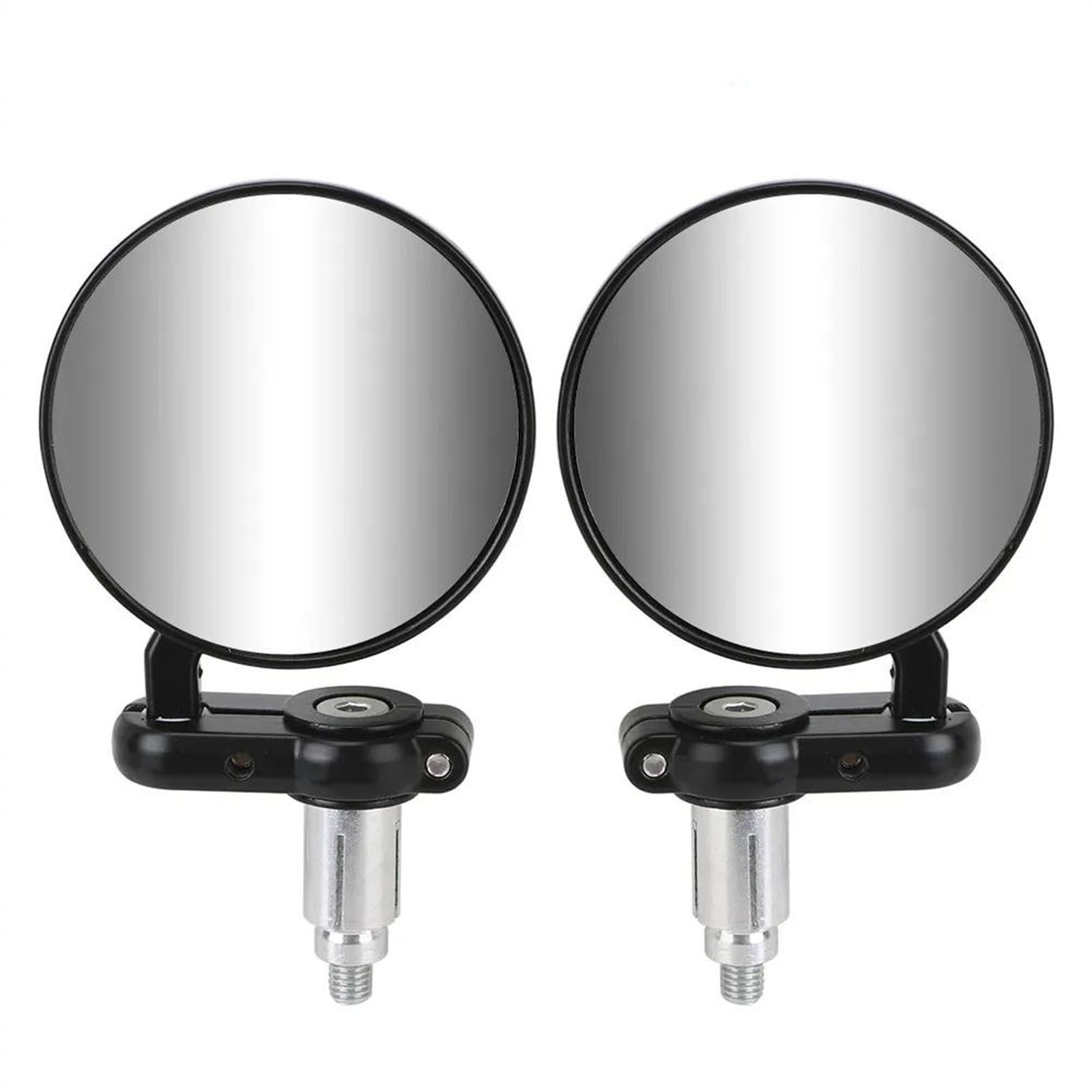 Motocicleta Retrovisores Espejos Retrovisores Universales Para Motocicleta 22mm Espejo Lateral Accesorios Para Motocicleta Barra Mango 2 Uds. Espejos Motocicleta Laterales