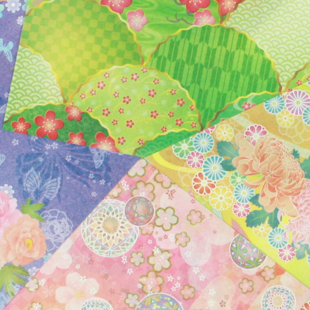 Grimm Papier origami japonais Washi Chiyogami Birei 15 cm