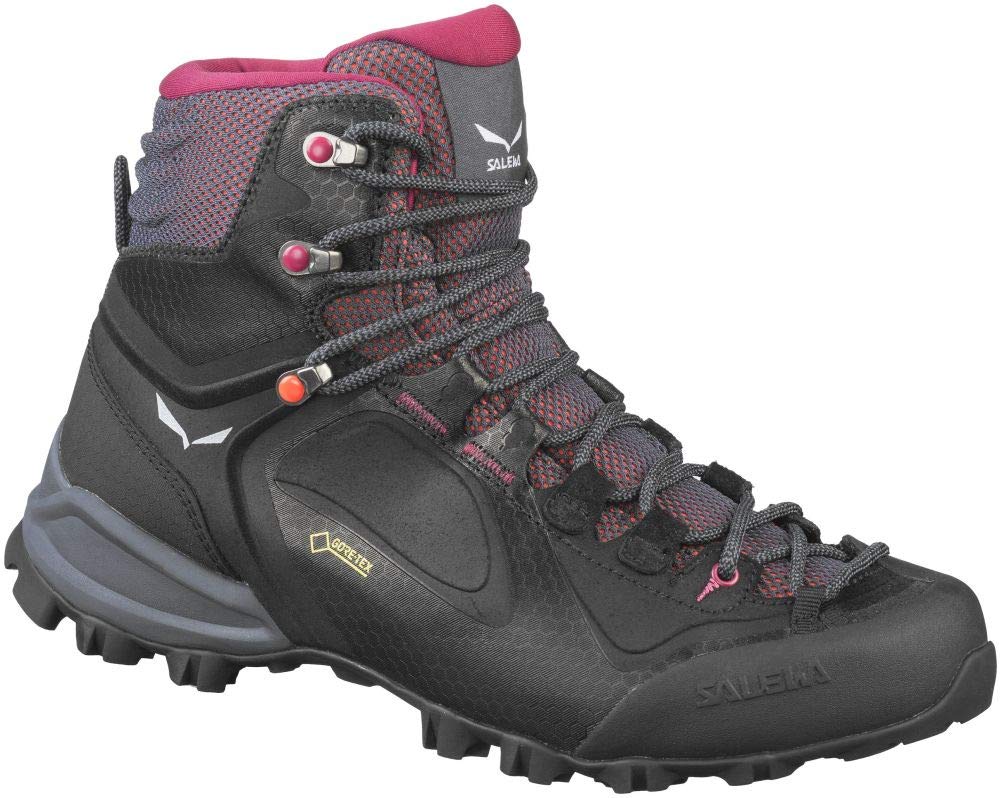 SALEWA Ws Alpenviolet Mid Gtx, Ombre Blue/Fluo Coral, 7.5, FEMALE