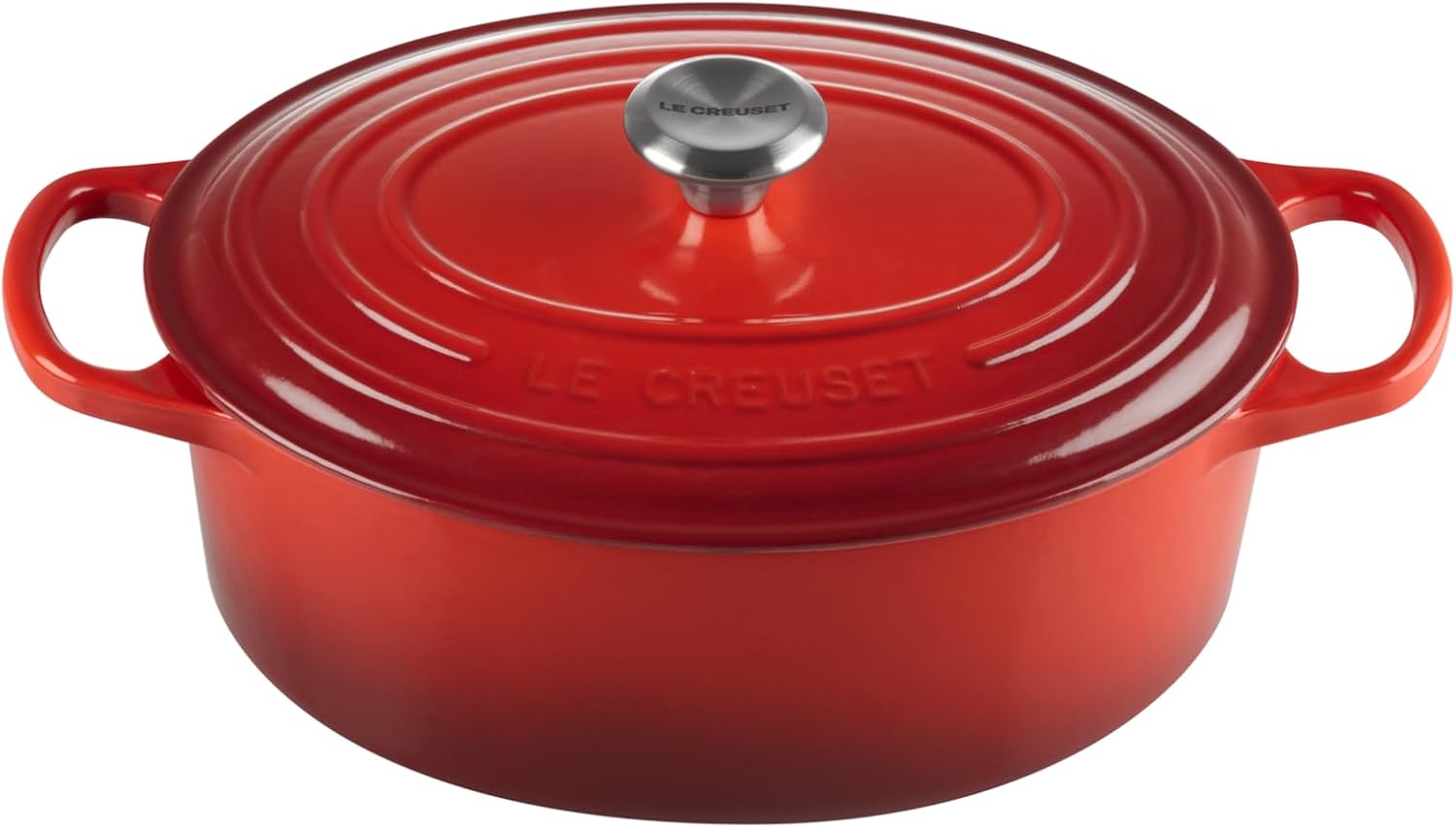 LE CREUSET ココット オーバル チェリーレッド 27cm