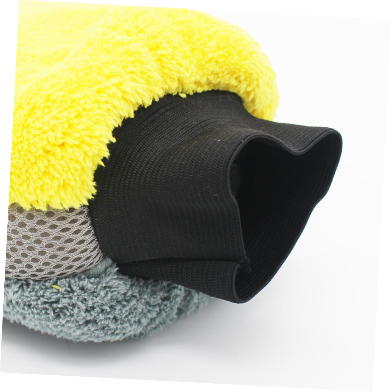 GLEAVI 2piezas Guantes De Lavado De Autos Impermeables De Microfibra Doble Cara Diseño Práctico para Limpieza De Vehículos y Superficies Delicadas Guantes De Lavado para Hogar y