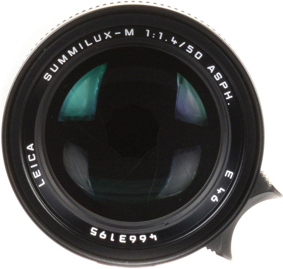 Leica 50mm f/1.4 Summilux-M Aspherical Lens, front element