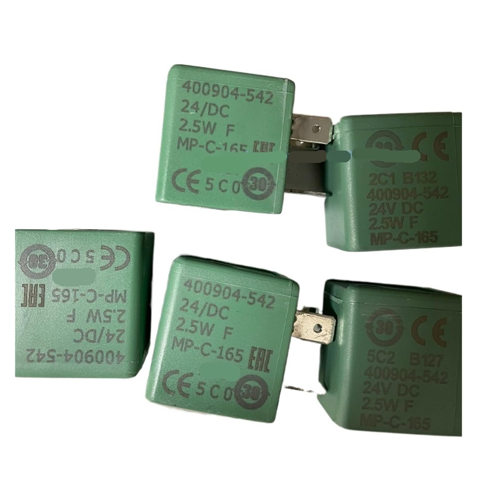 Bobine d'électrovanne 400904-542 DC24V à haute endurance thermique pour usine