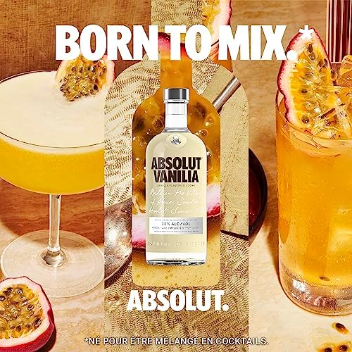 Absolut Vanilla Flavoured Swedish Vodka, 70cl