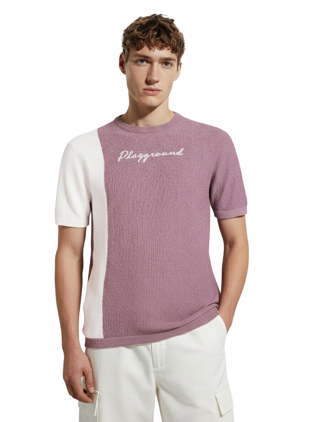 T-shirt violet homme XL The Indian Garage Co en coton décontracté - 8